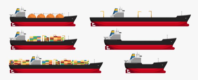 Different vessel to transport bulk via ship